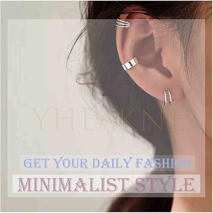 Boho Bar Ear Climber Earrings Gold Stick Studs Earrings Bar Ear Crawler Earrings Geometric Minimalist Earrings Jewelry for Women and Girls-BrightBean Baby