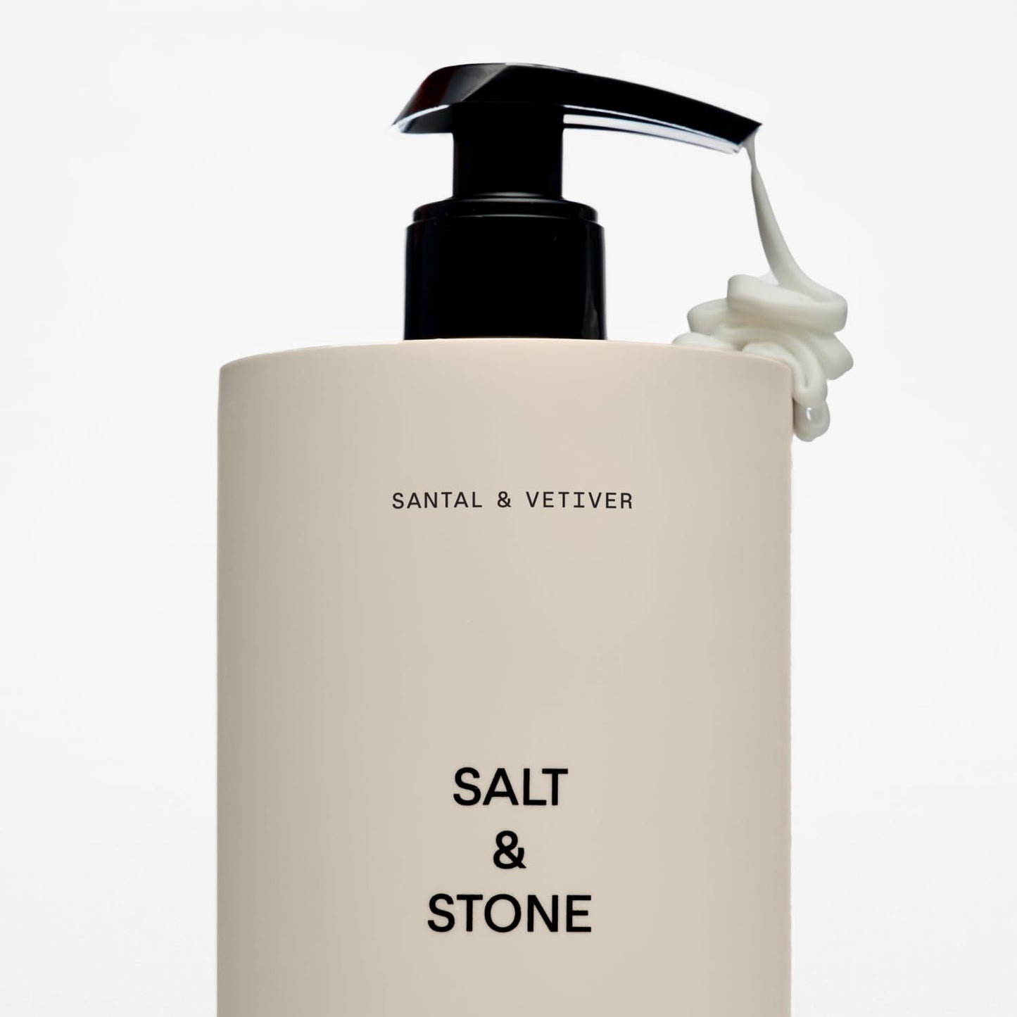 Salt & Stone Body Lotion for Women & Men| Scented Daily Body Lotion | Hydrates, Nourishes & Softens Skin | Restores Dry Skin | Fast-Absorbing | Cruelty-Free & Vegan (450 ml) (Santal & Vetiver)-BrightBean Baby
