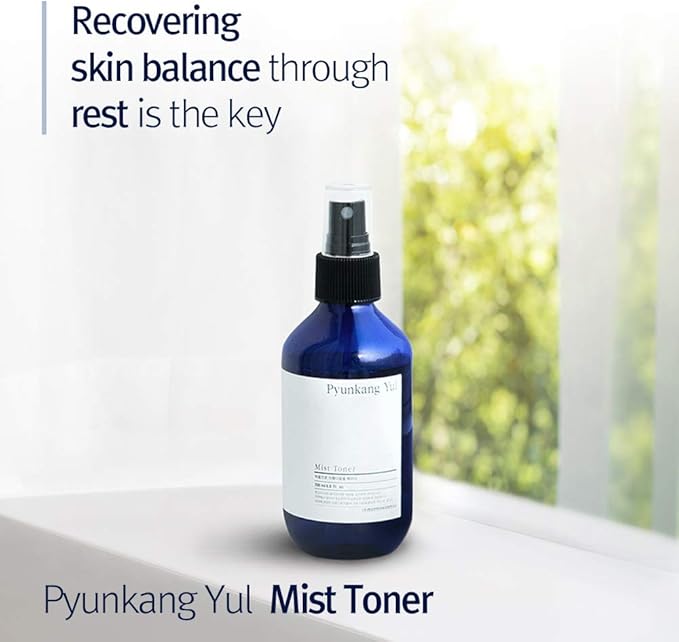 Pyunkang Yul Facial Mist Toner 6.8 Fl. Oz - Face Moisturizer Skin Care Korean Spray Toner for Oily and Combination Skin Types - Astringent for Face Certified as a Zero-Irritation - Watery Texture-BrightBean Baby