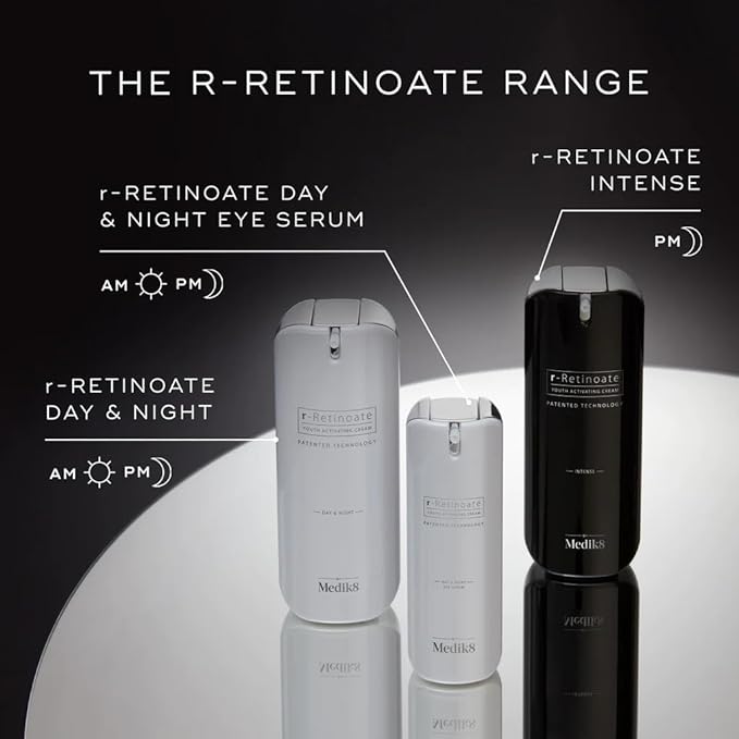 Medik8 R-Retinoate Day & Night - Hydrating, Skin Plumping Vitamin A Serum - Reduces Fine Lines, Wrinkles - Gentle Vitamin C Infusion - 1.7 oz-BrightBean Baby