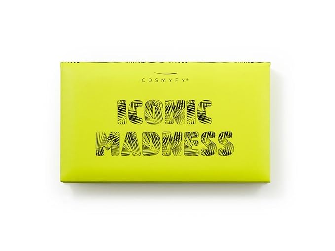 Iconic Madness Eyeshadow Palette 8 Color Shimmer and Matte Makeup Palette YouTube Influencer-BrightBean Baby