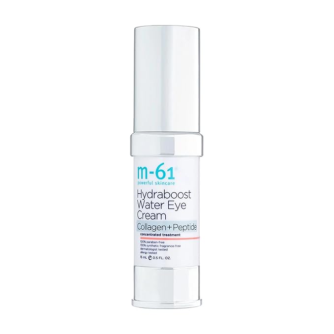 M-61 Hydraboost Collagen+Peptide Water Eye Cream - Age-defying vegan collagen and peptide water eye cream with vitamin B5 & baobab pulp extract.-BrightBean Baby