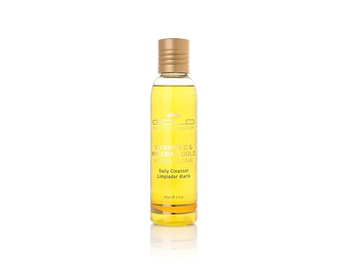 Gold Cosmetics & Skin Care Vitamin C & Mineral Gold Skincare, with Collagen (Daily Cleanser, 150ml)-BrightBean Baby