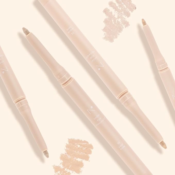 Under Eye Highlighter Pencil (01 warm) | Nobev Under Eye Concealer Pencil for Flawless Coverage | Korean Aegyo Sal Highlighter-BrightBean Baby
