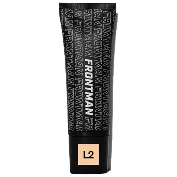 FRONTMAN Fade, Men's Acne Concealer With Salicylic Acid | Blemishes & Dark Circles | Natural Coverage, Non-Greasy Formula, Fragrance-Free | Great for All Skin Types | Men’s Concealer L2 Light Shade-BrightBean Baby