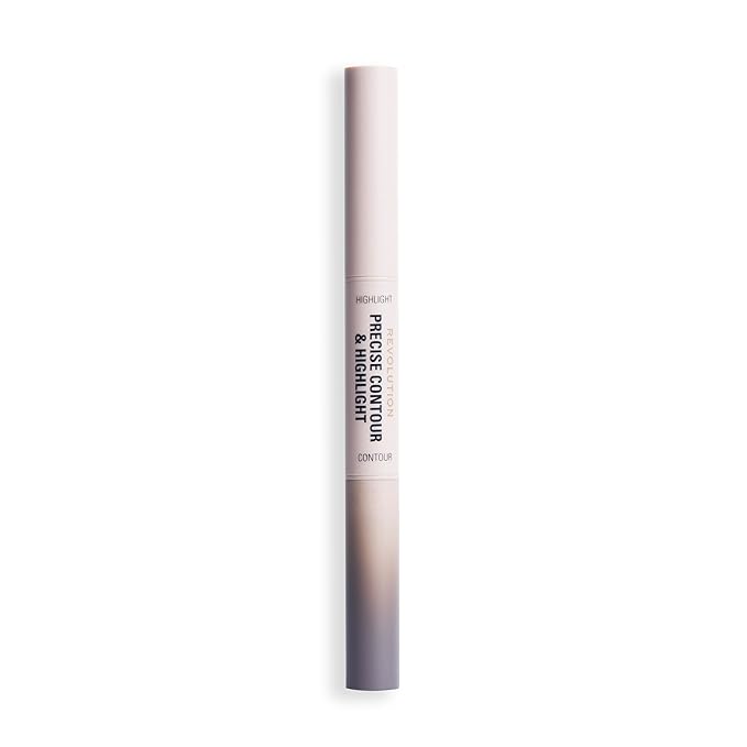 Revolution Beauty, Precise Contour & Highlight Stick, All-In-One Face Makeup Product, Highly Blendable with Matte Finish, Vegan & Cruelty-Free, Dark-BrightBean Baby