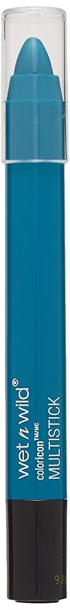 wet n wild Color Icon Cream Eyeshadow Makeup Multi-Stick Teal Not So Calm Waters (Pack of 2)