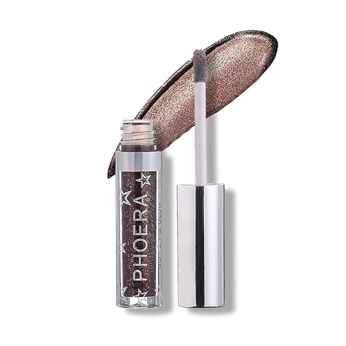 Glitter Eyeshadow,Makeup For Eyes Liquid Shimmer Sparkle Glow Light Colors Pencil Stick Shiny Long Lasting Waterproof Shining Eye Shadow Sets Metallic Pigments Metals Gloss Sparkling Pen Kit (A107)