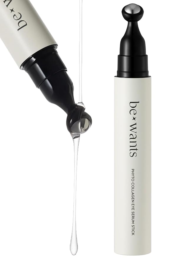 Bewants Eye Roller with Serum Made with Bamboo Water | Eye Serum for Puffiness and Bags Under Eyes | Under eye roller for dark circles | Dark Eyes Circle Treatment | Korean Skincare-BrightBean Baby