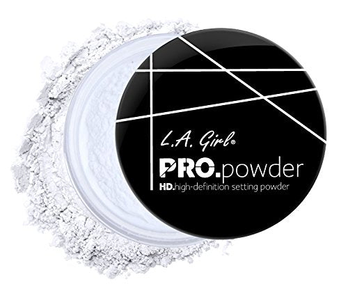 L.A. Girl Pro Powder High Definition Setting Powder Translucent Pack, Matte finish, Clear, 3 Count(Pack of 1)-BrightBean Baby