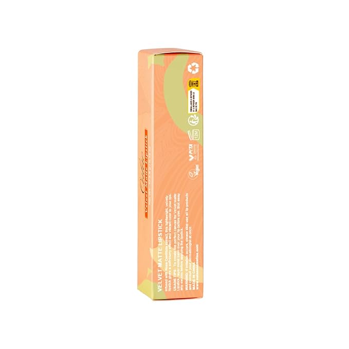 Oulac Creamy Matte Lipstick for Women, Lipstick & Blush Duo, Magenta Soft Satin Finish Lipsticks with Moisturising Formula, Rich Color Lightweight Lip Balm, Rose Oil,Vegan & Cruelty-Free| 3.6g (Y03)-BrightBean Baby
