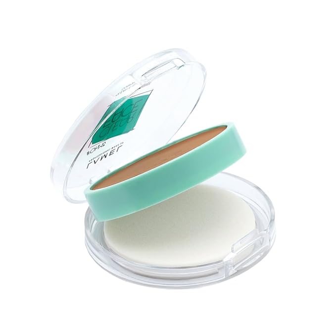 Lamel Oh My Clear Face Powder 406 Soft Honey | evens out the skin instantly |contains salicylic acid |controls the sebum production | 6gm-BrightBean Baby