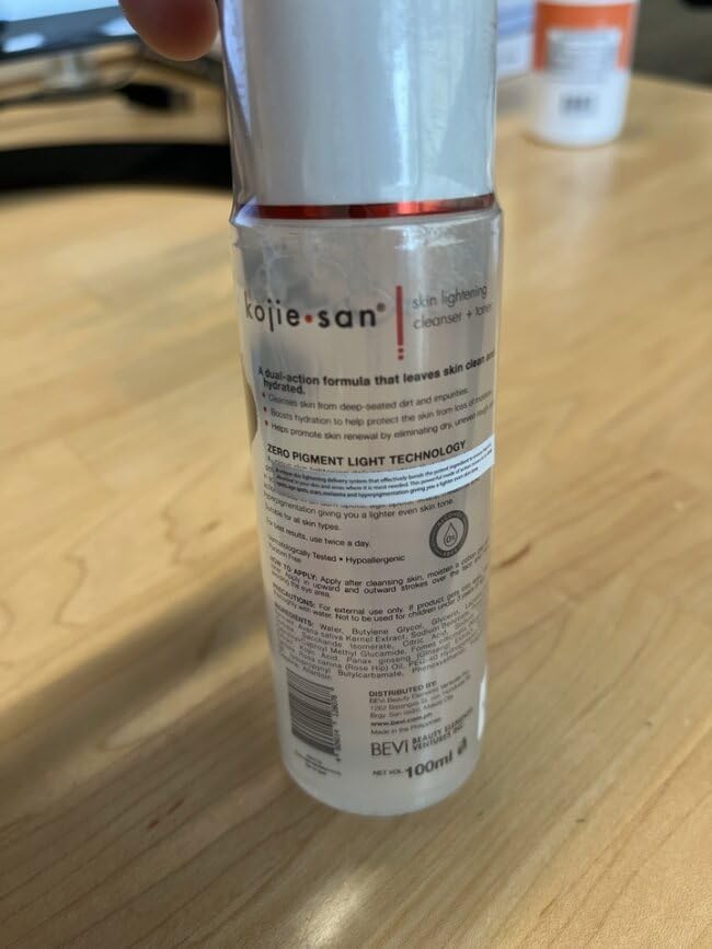 Kojie San Face & Body Complete Brightening Set - 3 x 100g Bars Soap, Body Lotion, Face Cream, Toner, and Face Cleansing Brush - 7pcs-BrightBean Baby