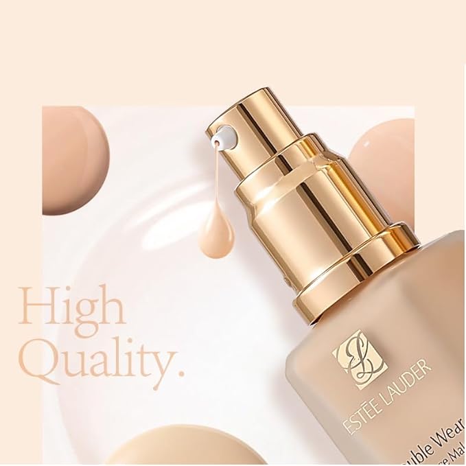 Chris.W 2Pack Foundation Pump for Estee Lauder Double Wear Foundation(Gold)-BrightBean Baby