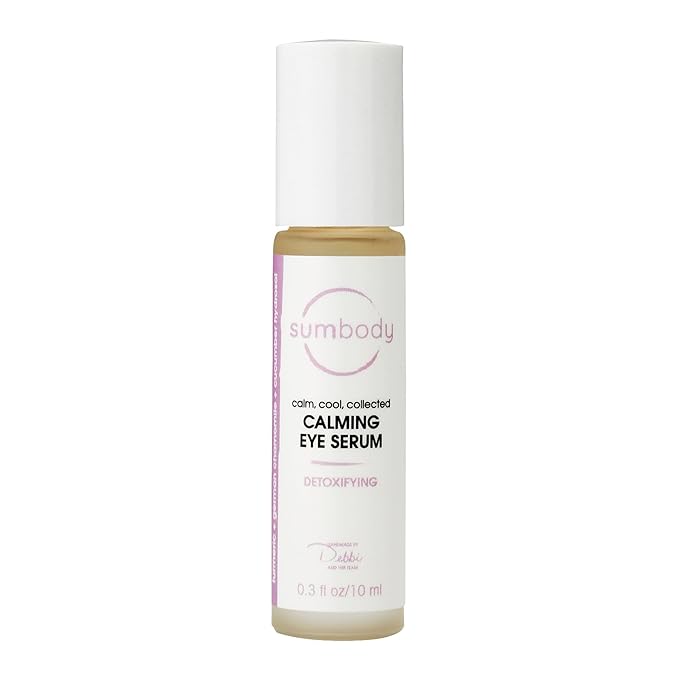 Natural Peptide Energizing + Eye Serum Reduces Puffiness, Fine Lines & Under Eye Bags Hydrating fragrance free Under Eye Treatment Roller ball massage, age-defying eye cream-BrightBean Baby