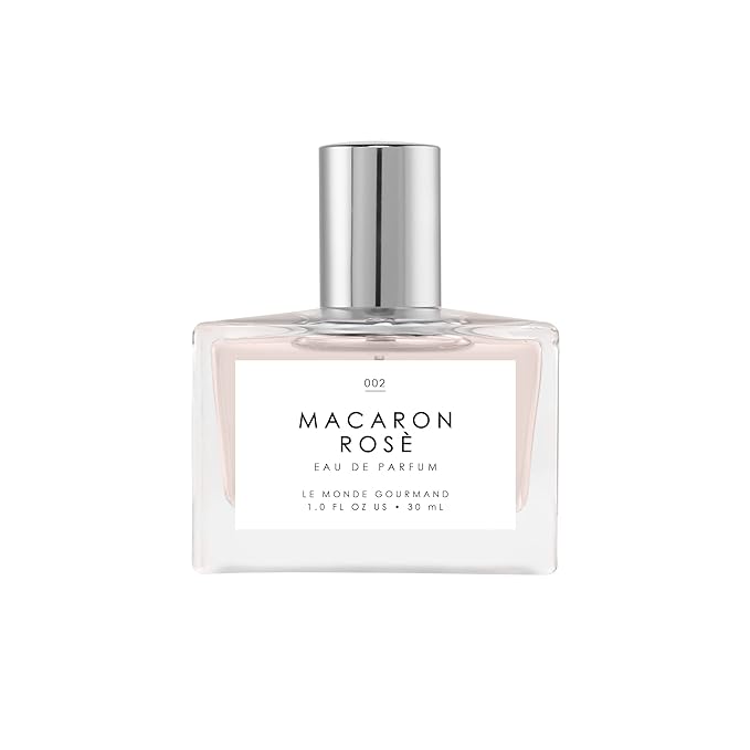 Le Monde Gourmand Macaron Rosé Eau de Parfum - 1 fl oz (30 ml) - Rose, Floral, Sugar Perfume Notes-BrightBean Baby
