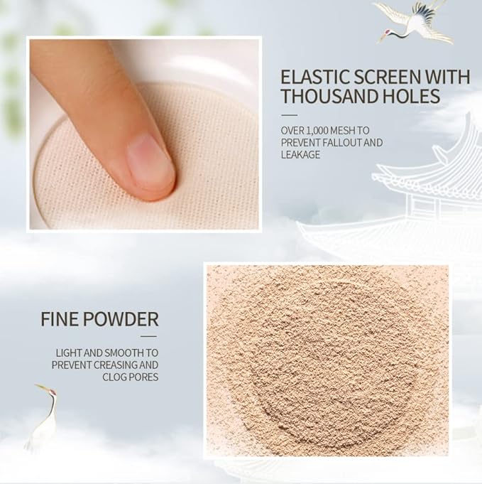 CATKIN Dreamworld Air Makeup Loose Powder Setting Finishing Powder Oil Control shimmer (C02)-BrightBean Baby