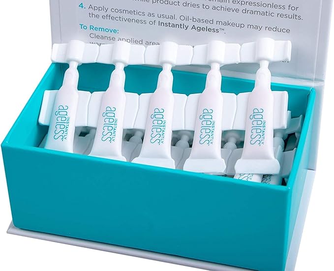 Instantly Ageless Facelift in A Box - Instant Eye Bag Remover Puffiness -1 Box of 25 Vials - Instant Under Eye Bags Remover - Wrinkle Tightener - Instant Wrinkle Remover for Face Instant Lift-BrightBean Baby