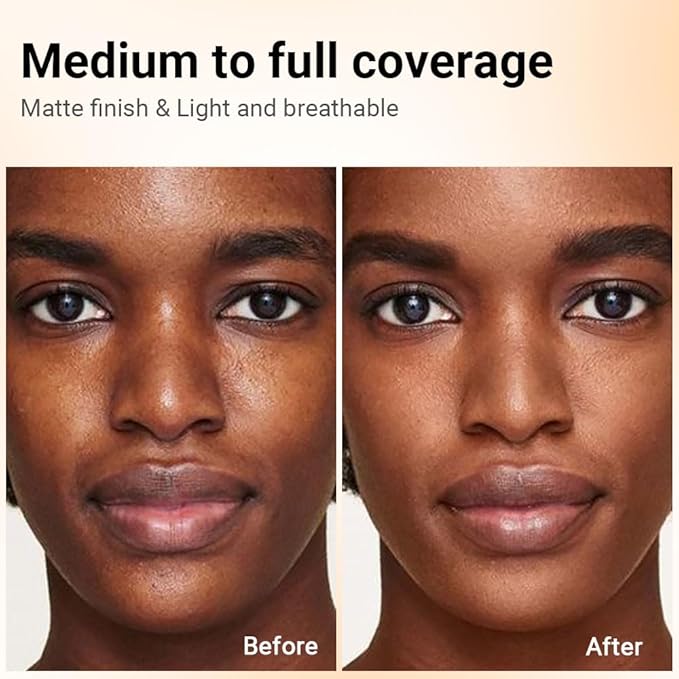 Pressed Matte Face Powder Makeup & Setting Powder for Poreless Wrinkle Blurring Contour Concealer Finishing,Lightweight,High Coverage,Shine Control, N.W 10g (05)-BrightBean Baby