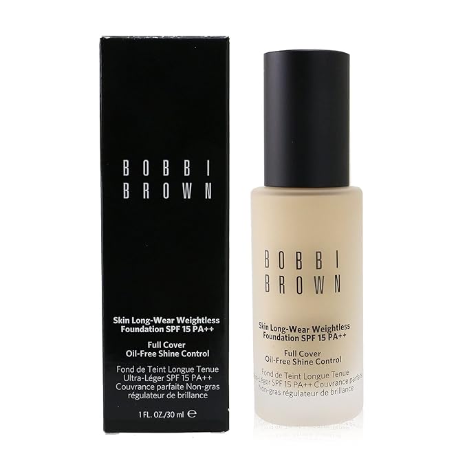 Bobbi Brown Skin Long-Wear Weightless Foundation SPF 15 Neutral Porcelain (N-010)-BrightBean Baby