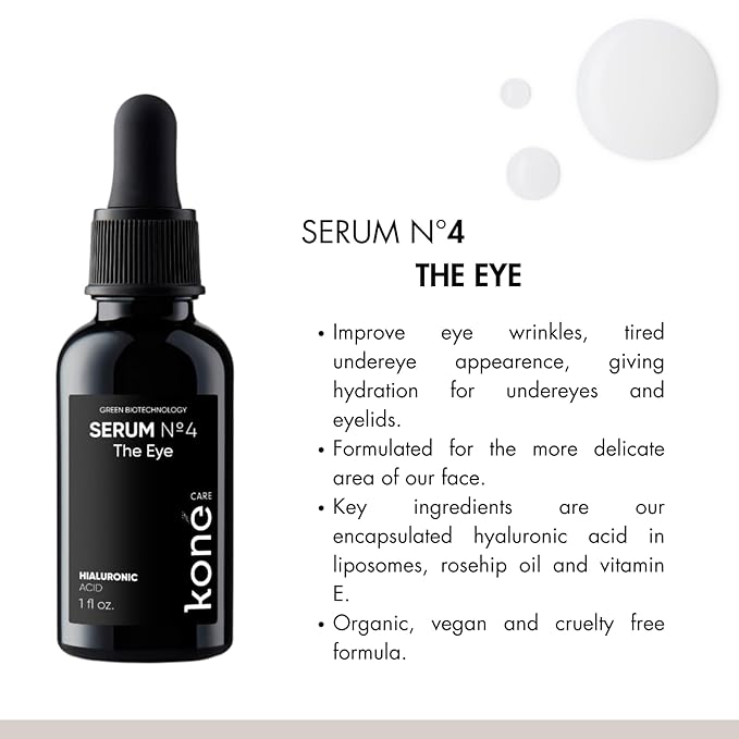 koné care | serum Nº 4 the eye with hyaluronic acid, rosehip oil and vitamin E 1 fl oz-BrightBean Baby