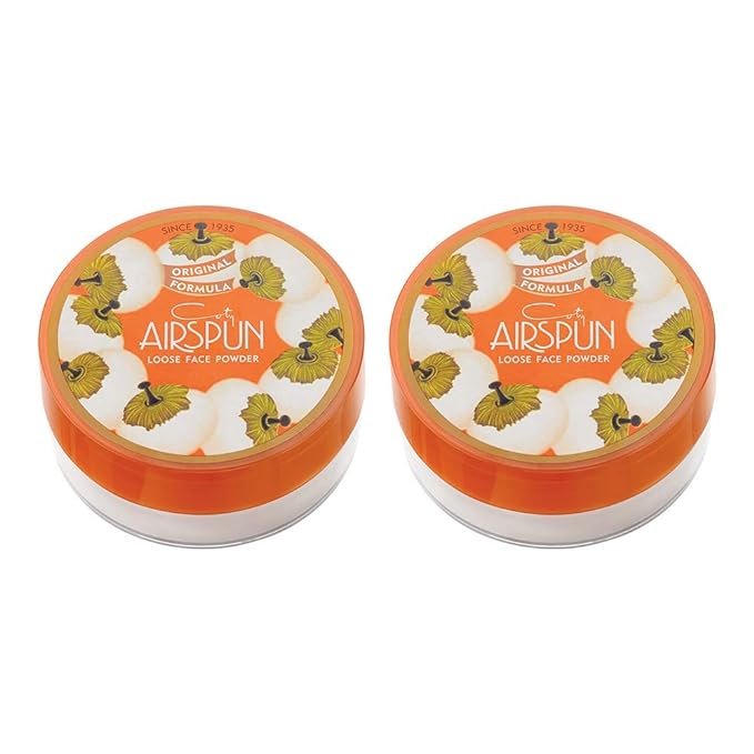 Airspun Coty Loose Face Powder, Translucent, Pack of 2-BrightBean Baby