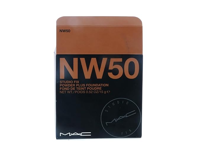 Mac Studio Fix Powder Plus Foundation Nw50 15gm/0.52 Ounce-BrightBean Baby