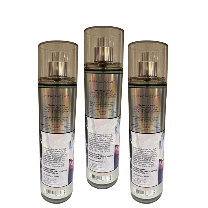 Bath & Body Works Moonlight Path Fine Fragrance Mist 8oz - Pack of 3-BrightBean Baby