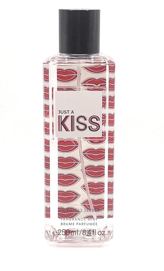 Victoria's Secret Just A Kiss Scented Fragrance Mist 8.4 Ounce Spray, 8.40 Fl Oz (Pack of 1)-BrightBean Baby