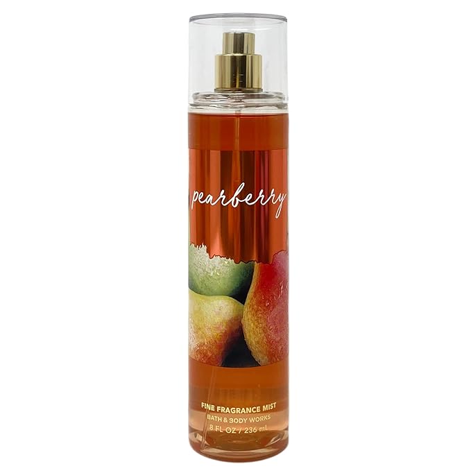 Bath & Body Works Pearberry Fine Fragrance Mist, 8 Oz - Pack of 3-BrightBean Baby