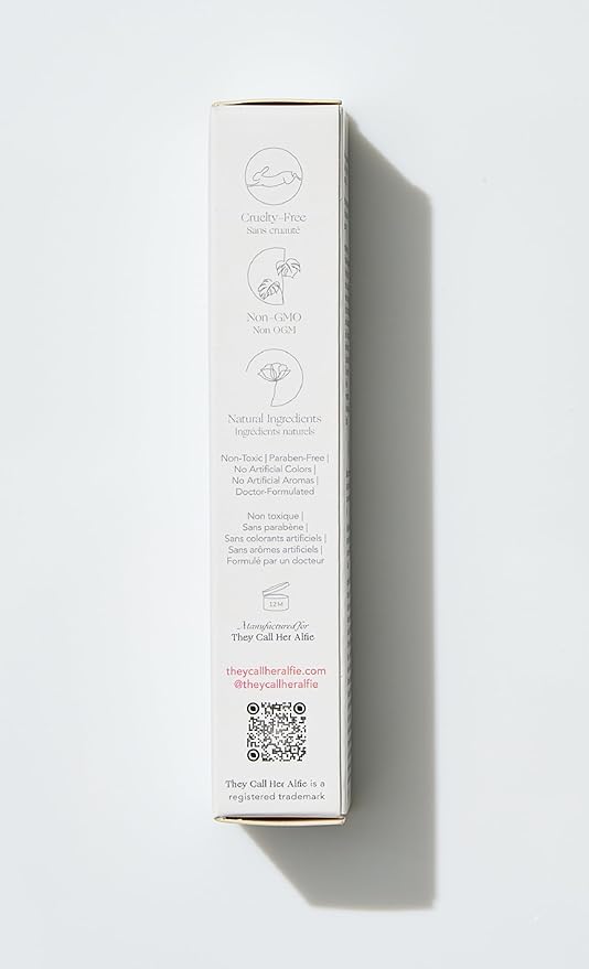 Alfie Hyaluronic Acid Lip Booster -Watermelon Flavor -15ml/0.5 Fl. Oz -Peptide Lip Treatment -Lip Plumper & Filler -Lip Serum & Moisturizer -Lip Volume Hydrating Treatment -Vegan Friendly, Non-Toxic-BrightBean Baby
