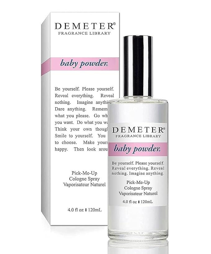 DEMETER Baby Powder For Women. Pick-me Up Cologne Spray 4.0 Oz-BrightBean Baby