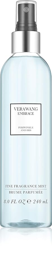 Vera Wang Embrace Body Mist Spray for Women, Green Tea & Pear Blossom, 8 Fluid Oz with Periwinkle and Iris Scent, 8 Ounce Body Mist Spray Passionate-BrightBean Baby