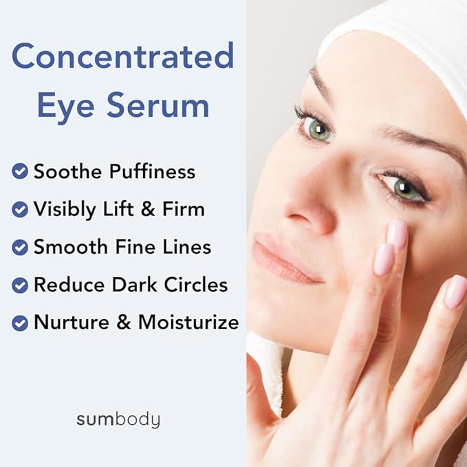 Natural Under Eye Cream Age Defying Plant-Based Retinol Alternative Vegan Eye Repair Moisturizer with Caffeine, antioxidants, Green & white Tea-Prevents Under-eye Wrinkles, Puffiness, Eye Bags-BrightBean Baby