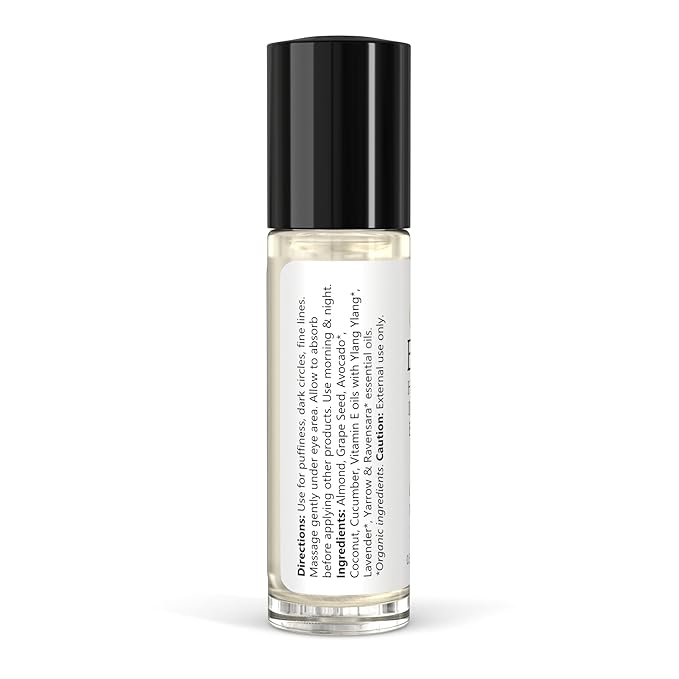 EYES, Natural Anti Aging Eye Serum | Hydrating and Firming Instant Treatment for Tired Puffy Eyes, Dark Circles, Swollen Eyelid, Eye Bags with Cucumber and Avocado | Made in USA-BrightBean Baby