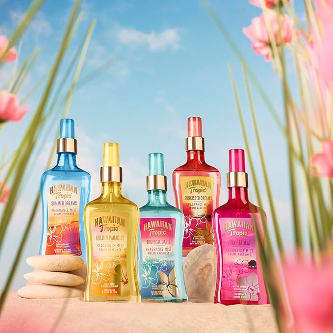 Hawaiian Tropic Golden Paradise Fragrance Body Mist 8.4 fl oz-BrightBean Baby