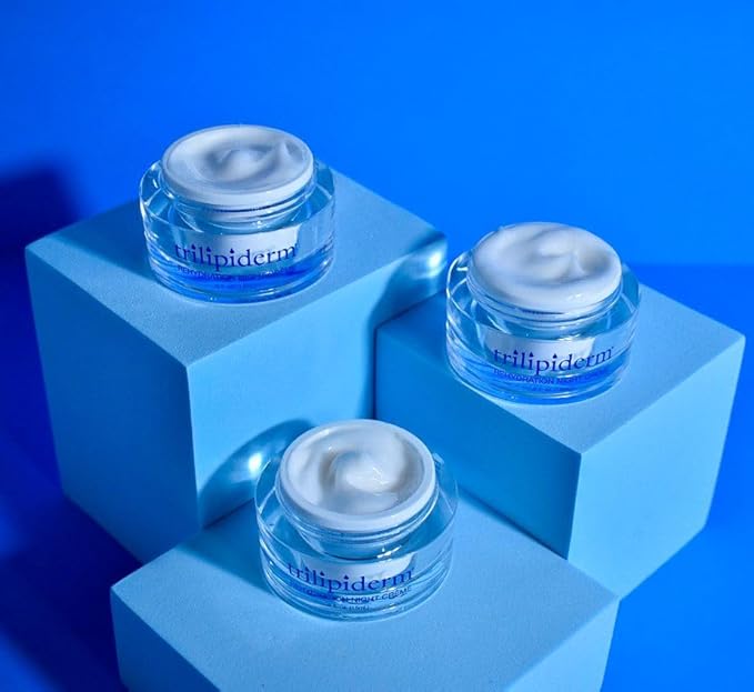 Trilipiderm Rehydration Night Crème .5oz Travel Size Night Rejuvenation with Anti-Aging Hyaluronic Acid and Retinol-BrightBean Baby