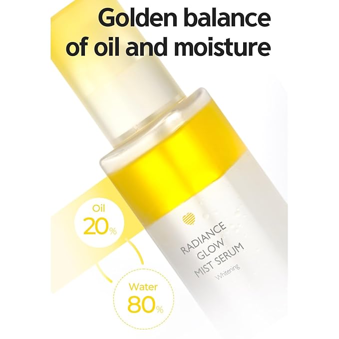 LALACHUU Glow Mist Serum – Hydrating & Soothing Face Mist Artemisia, Centella Asiatica, Evening Primrose, Korean Skin Care, Made in Korea, for Sensitive Skin (Radiance, 3.38 oz)-BrightBean Baby
