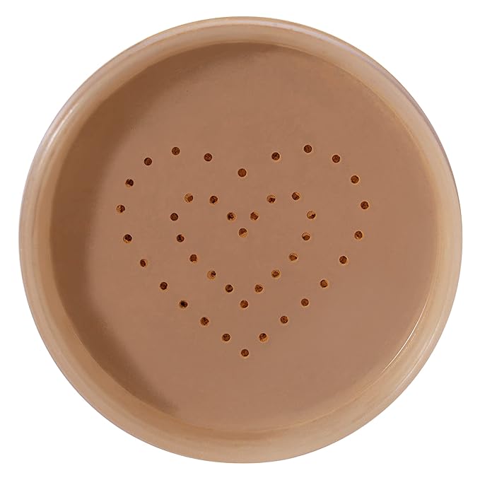 Kimchi Chic Beauty Puff Puff Pass Set and Bake Powder, Loose Face Powder with Extra Fluffy Setting Powder Puff, Soft Brown Face Makeup for Uneven Skin Tone, 06 Almond-BrightBean Baby