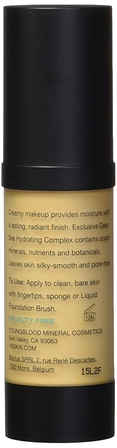 Youngblood Liquid Mineral Foundation, Sand, 17 Shades, Vegan, Cruelty-Free, Gluten-Free-BrightBean Baby