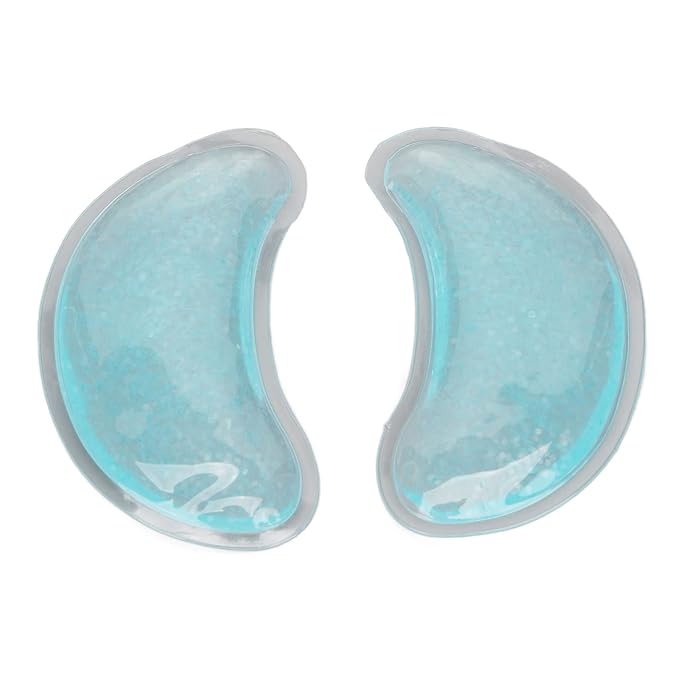 Under Eye Gel Pads Patches, Under Eye Pads for Eye Strain Swelling Dark Circle, Reusable Under Eye Masks for Dark Circles, Portable Eye Patches for Puffy Eyes-BrightBean Baby