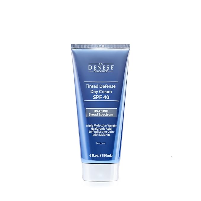 Dr. Denese SPF 40 Defense Day Cream, Anti-Aging BB (Beauty Balm) cream, CC (Color Correcting) cream (Natual, 6 oz)-BrightBean Baby