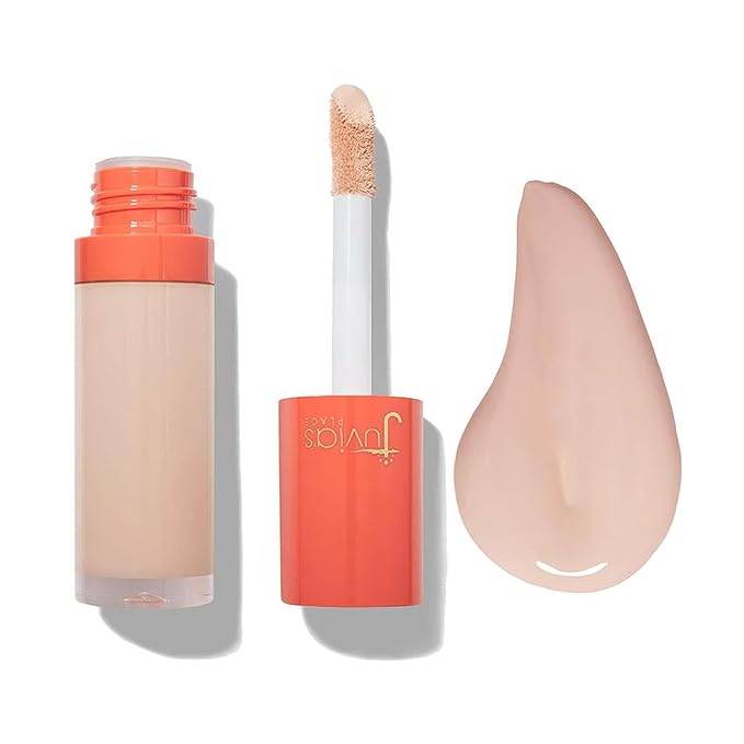 Juvia's Place I Am Magic Liquid Concealer - J21 Light w/Neutral-pink Undertone/0.34 fl oz, Full Coverage Concealer, Makeup Concealer, Hydrating Concealer, Waterproof Concealer, Long Wear Concealer-BrightBean Baby