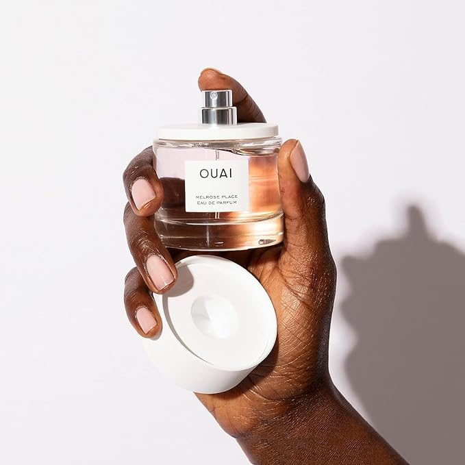 OUAI Melrose Place Eau de Parfum - Elegant Womens Perfume for Everyday Wear - Fresh Floral Scent has Notes of Champagne, Bergamot and Rose with Delicate Hints of Cedarwood and Lychee (1.7 Oz)-BrightBean Baby
