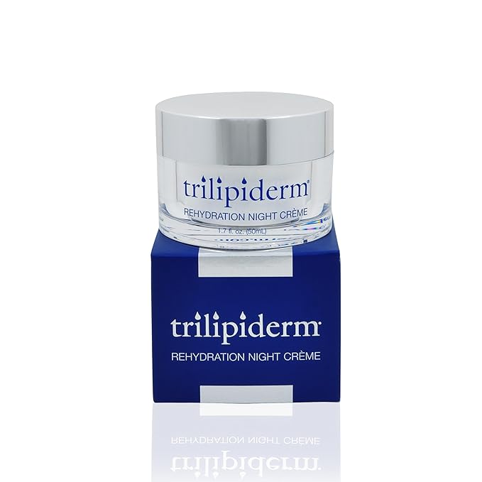 Trilipiderm Rehydration Night Créme .5oz + Protective Day Créme Broad Spectrum SPF 30 .5oz Travel/Trial Size Transformative, moisture-rich crème with hyaluronic acid and Retinol-BrightBean Baby