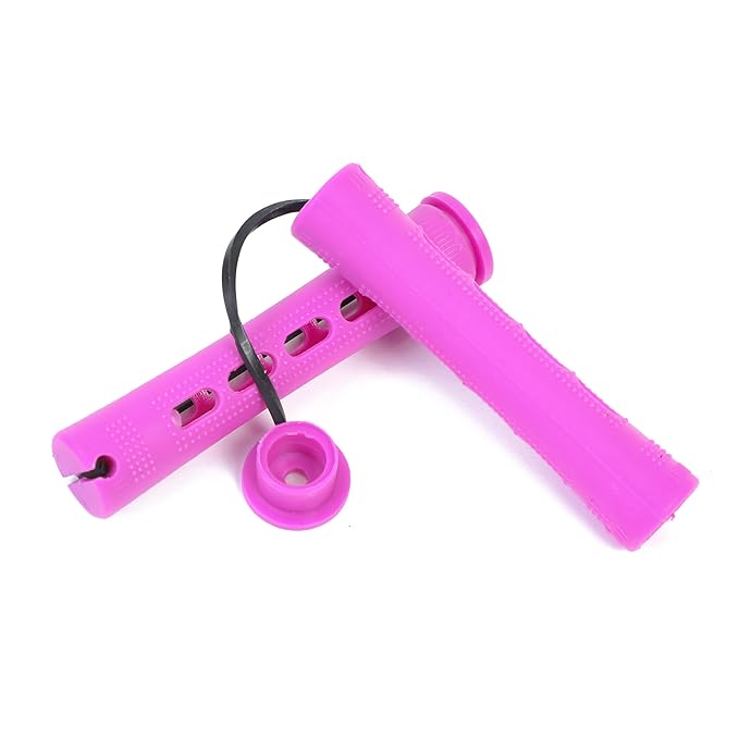 YOROSTAR 20pcs Purple Plastic Perm Rods Set for Natural Hair Cold Wave Rods Hair Rollers for Long Short Women's Hair DIY Hairdressing Tools-BrightBean Baby