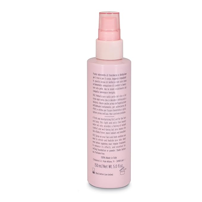 L’Erbolario Hyaluronic Acid Beauty Water Spray for Face and Body - Face Mist and Body Moisturizer Spray - Skin Toner - With Coconut Pulp - 5 oz-BrightBean Baby