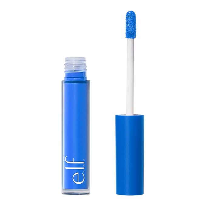 e.l.f. Camo Color Corrector, Hydrating & Long-Lasting Color Corrector For Camouflaging Discoloration, Dullness & Redness, Vegan & Cruelty-Free, Blue-BrightBean Baby