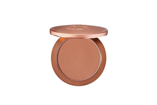 YENSA Super Serum Silk Powder Foundation - Matte Foundation Makeup to Blur and Smooth Pores - Provides a Radiant and More Even Skin Tone for a Natural, Healthy Glow - Deep 2 (0.35 oz)-BrightBean Baby