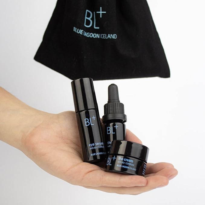 Blue Lagoon - BL+ Award Winners Kit, BL+ Eye Serum, BL+ The Serum, BL+ The Cream (20% Savings - $268 Value) | Sustainable, Bioactive Luxury Skincare (3-Piece Set)-BrightBean Baby